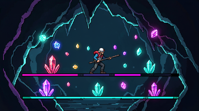 Crystal Cavern Miner