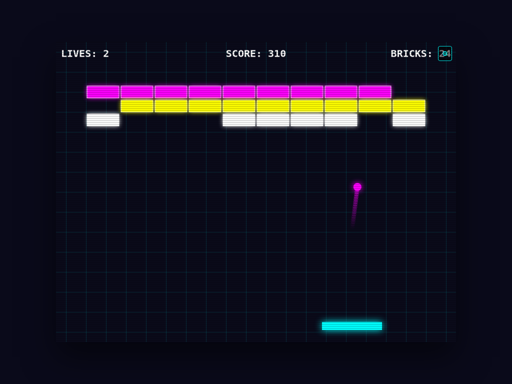 Neon Brick Storm