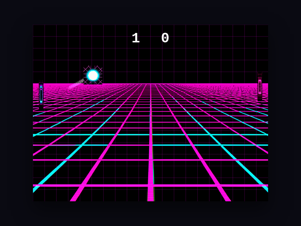 Synthwave Pong